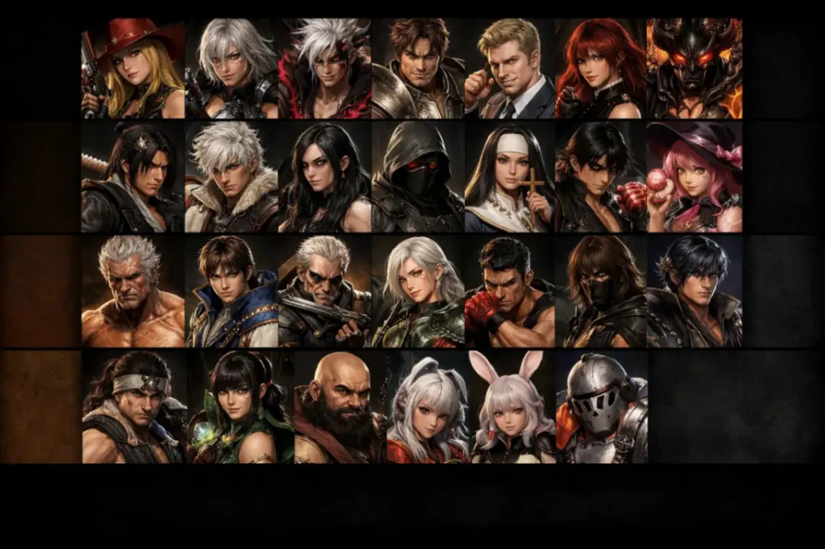 DNF Duel tier list 2026 лучшие персонажи